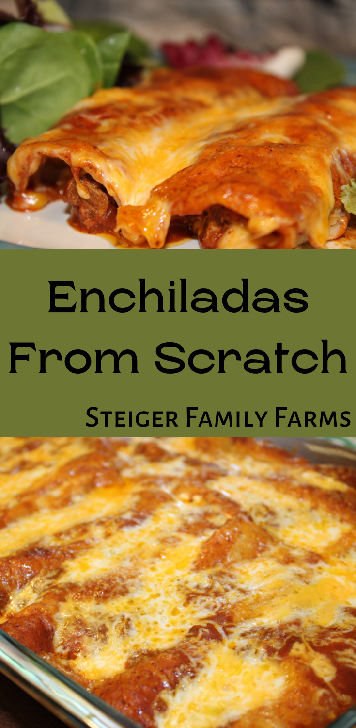 How to Make Enchiladas from Scratch - Steiger Family Farms